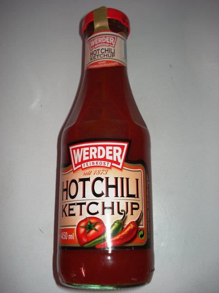 Werder Hot-Chili-Ketchup 450ml